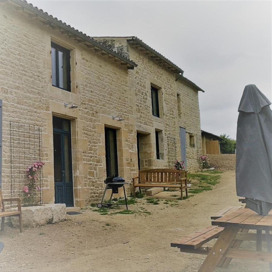 Chateau Des Loups - Les Cedres Bleus Echire Exterior foto