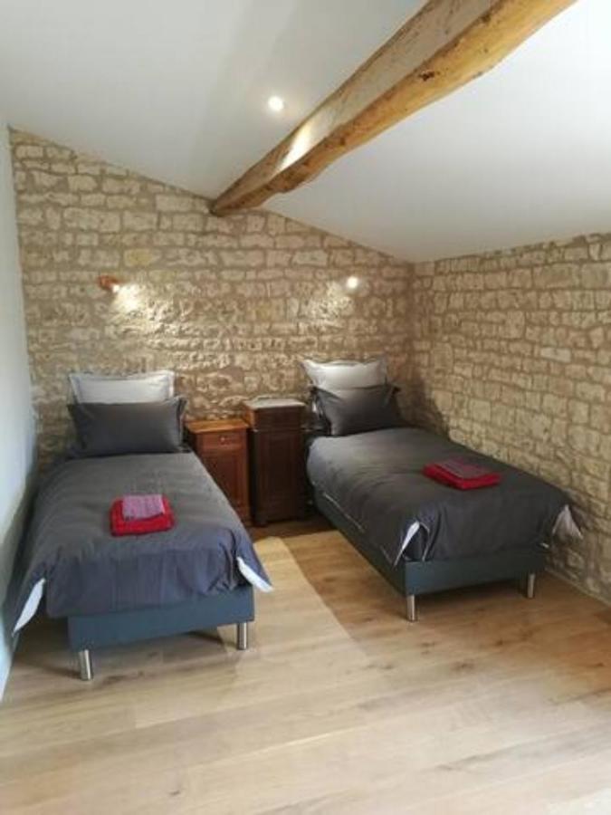 Chateau Des Loups - Les Cedres Bleus Echire Exterior foto